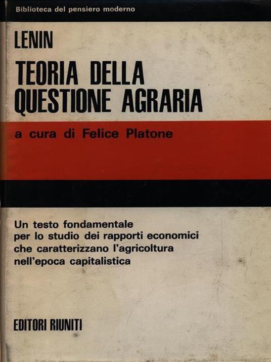 Teoria della questione agraria - Lenin - 2