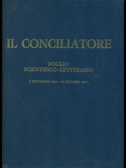 Il conciliatore-Foglio scientifico letterario 1818-1819 - 7
