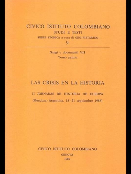 Las crisis en la Historia - 4