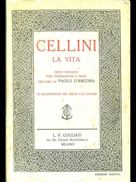La vita - Benvenuto Cellini - 2