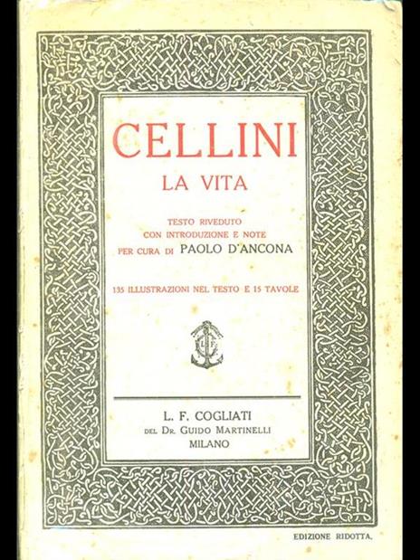 La vita - Benvenuto Cellini - 10