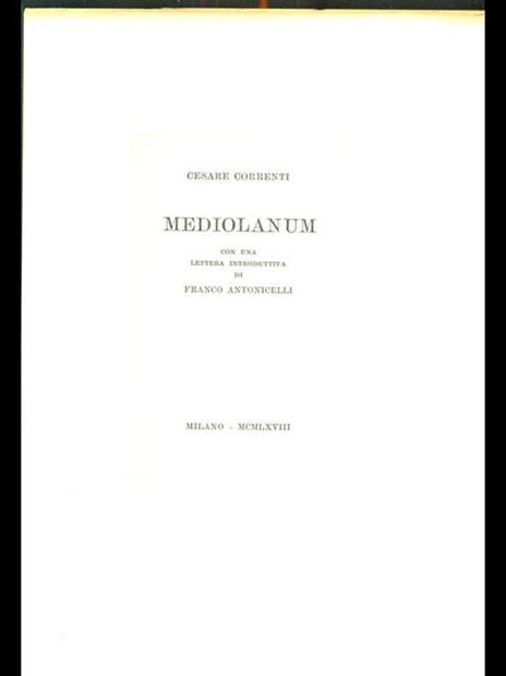 Mediolanum - Cesare Correnti - 10