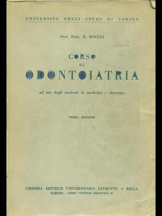 Corso di odontoiatria - Bernardo Roccia - 3