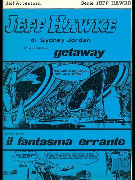 Jeff Hawke: Getaway. Il fantasmaerrante - Sydney Jordan - copertina