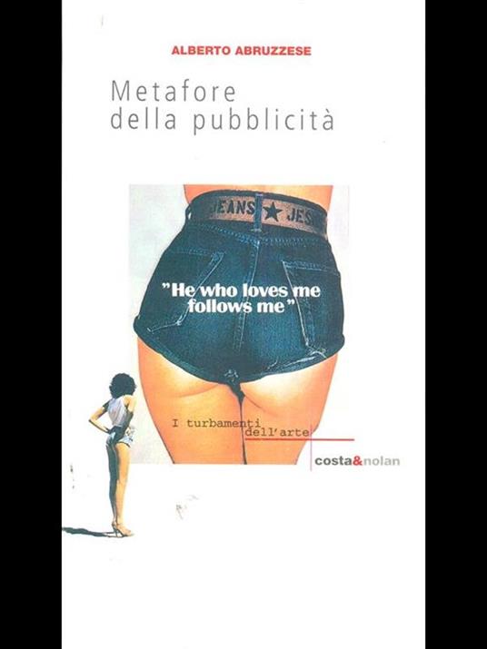 Metafore della pubblicità - Alberto Abruzzese - copertina