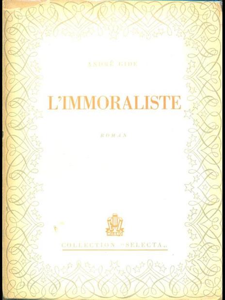 L' immoraliste - André Gide - 10