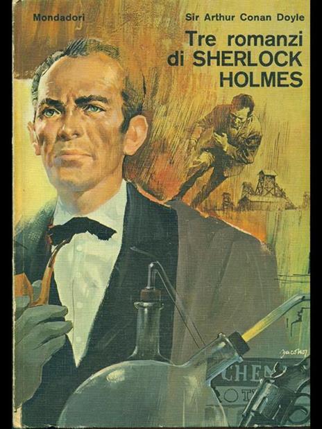 Tre romanzi di Sherlock Holmes - Arthur Conan Doyle - copertina