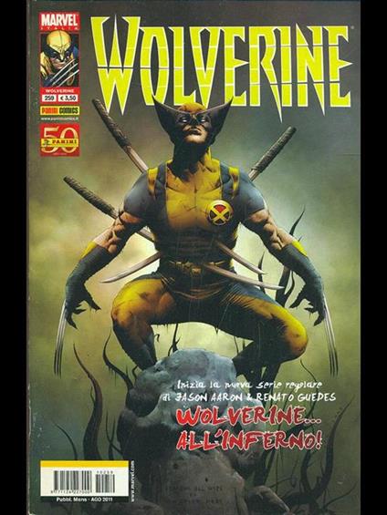 Wolverine n. 259/agosto 2011 - copertina