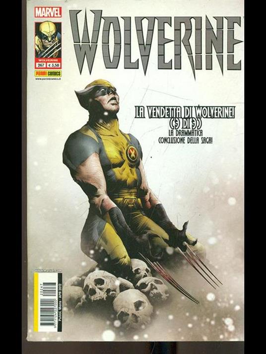 Wolverine n. 267 / aprile 2012 - copertina