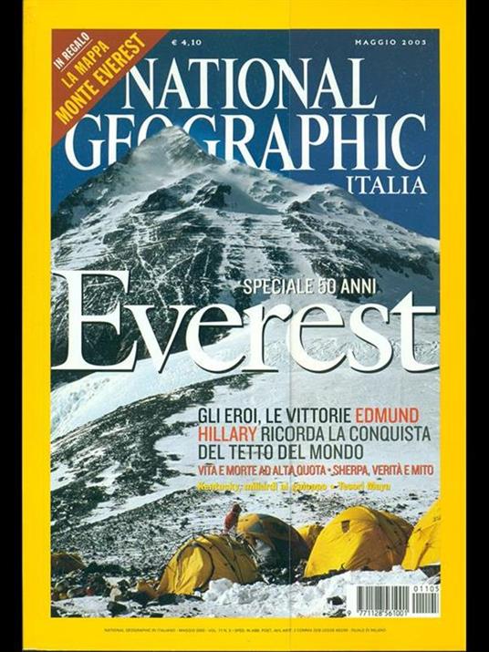 National Geographic Italia maggio 2003 - copertina