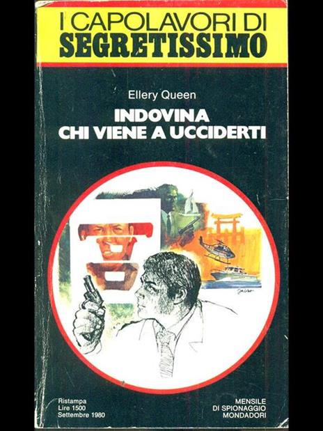 Indovina chi viene a ucciderti - Ellery Queen - copertina