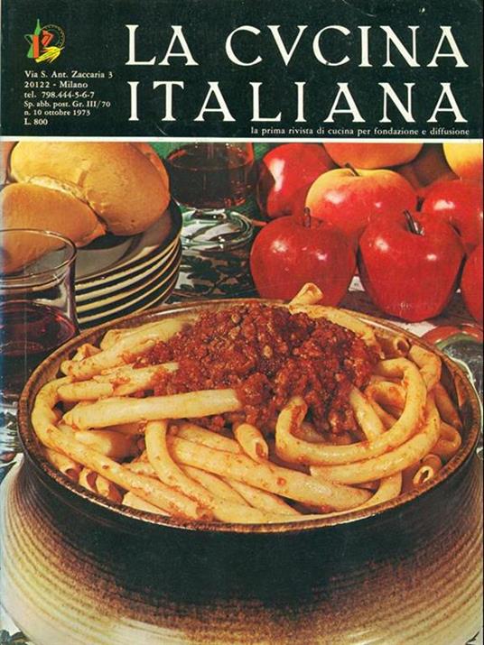 La cucina italiana n. 10 ottobre 1973 - 7