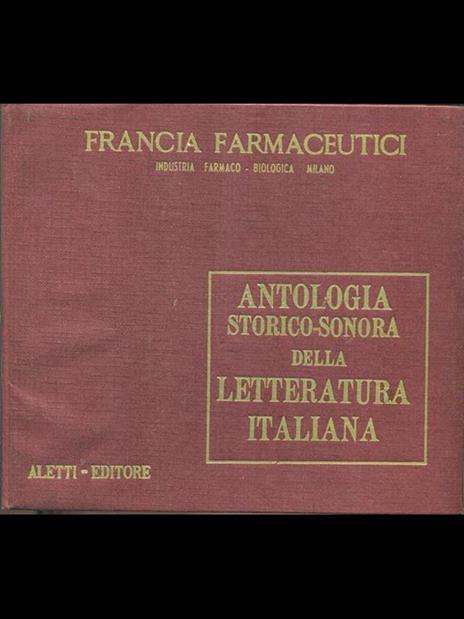 Antologia storico-sonora della letteratura italiana fine '800-'900 - 3