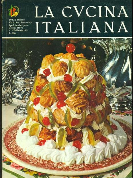 La cucina italiana n. 2 febbraio 1971 - copertina