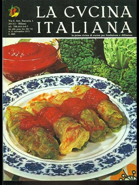 La cucina italiana n. 11 novembre 1973 - 3