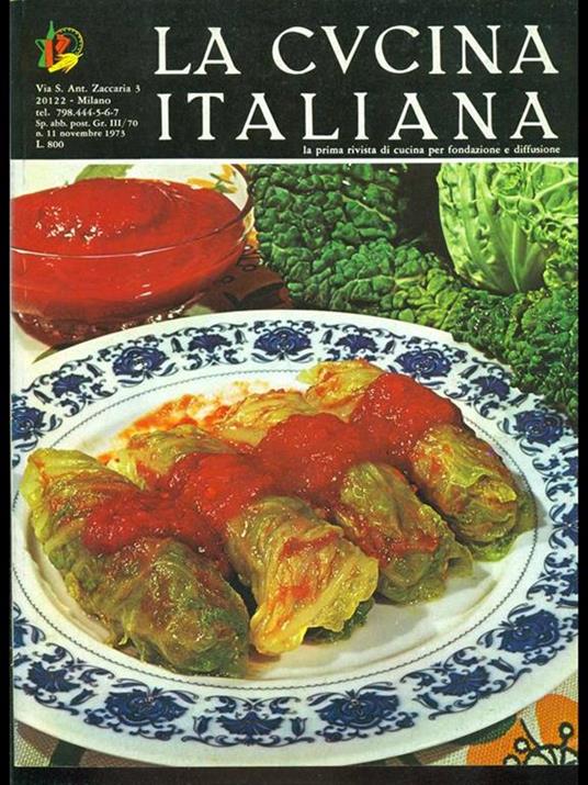 La cucina italiana n. 11 novembre 1973 - 8