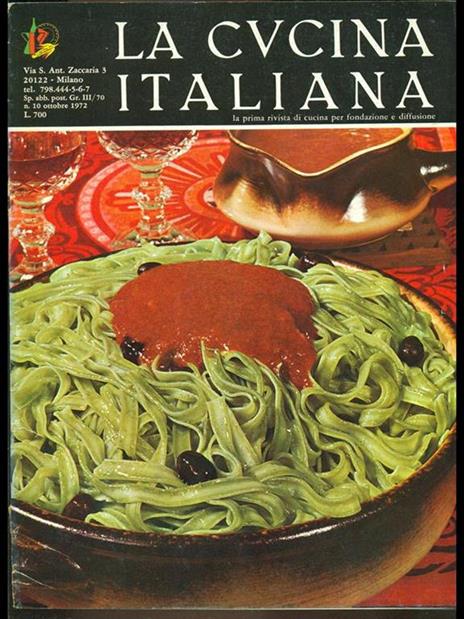 La cucina italiana n. 10 ottobre 1972 - 5