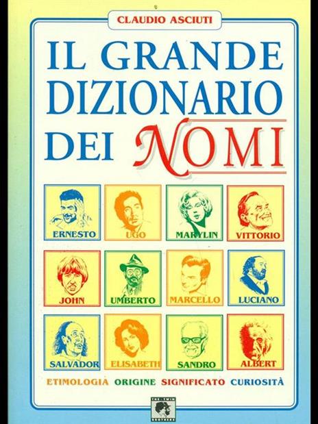 Il grande dizionario dei nomi - Claudio Asciuti - 7