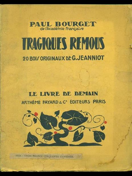 Tragiques Remous - Paul Bourget - 8