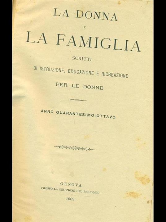 La donna e la famiglia 1909-1911 - 8