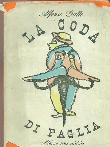 La coda di paglia - Alfonso Gatto - copertina