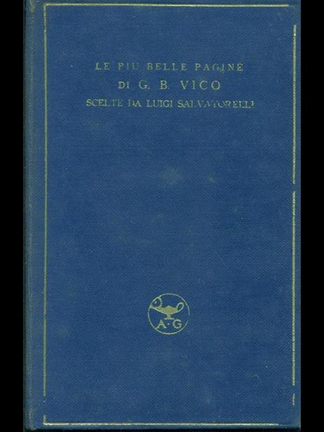 Le piuì belle pagine di G. B. Vico - Luigi Salvatorelli - 8