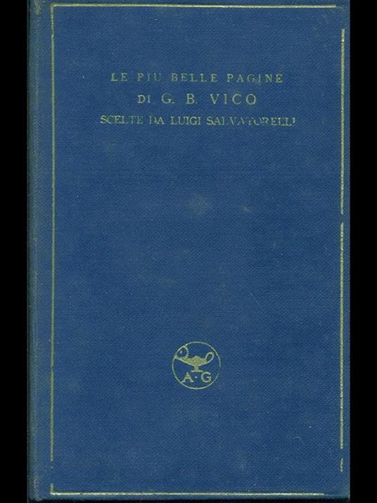 Le piuì belle pagine di G. B. Vico - Luigi Salvatorelli - 7