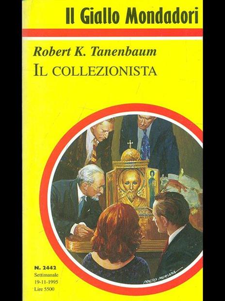 Il collezionista - Robert K. Tanenbaum - copertina