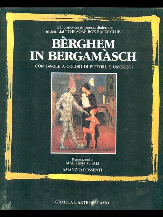 Berghem in Bergamasch - Pittori Poeti Umoristi - Giorgio Vitali - copertina