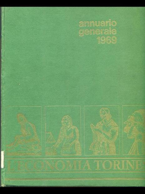 L' Economia torinese 1. annuario generale 1969 - copertina