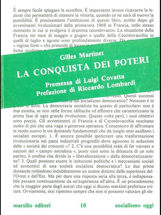 La conquista dei poteri - Gilles Martinet - 4