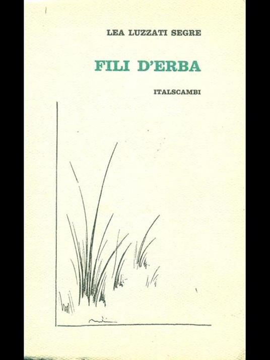 Fili d'erba - Lea L. Segre - 10