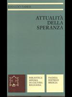 Attualità della speranza