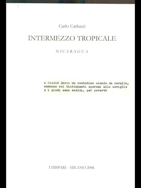 Intermezzo tropicale. Nicaragua - Carlo Lucci - 4