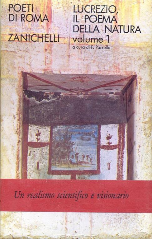 Poema Della Natura Vol. 1 - Tito Lucrezio Caro - copertina