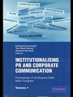 Institutionalising PR and corporate communication