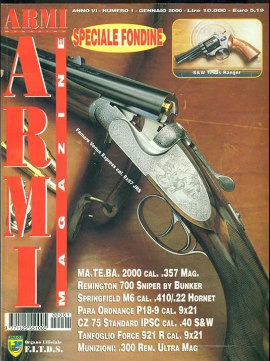 Armi magazine n. 1 anno 2000 - 9