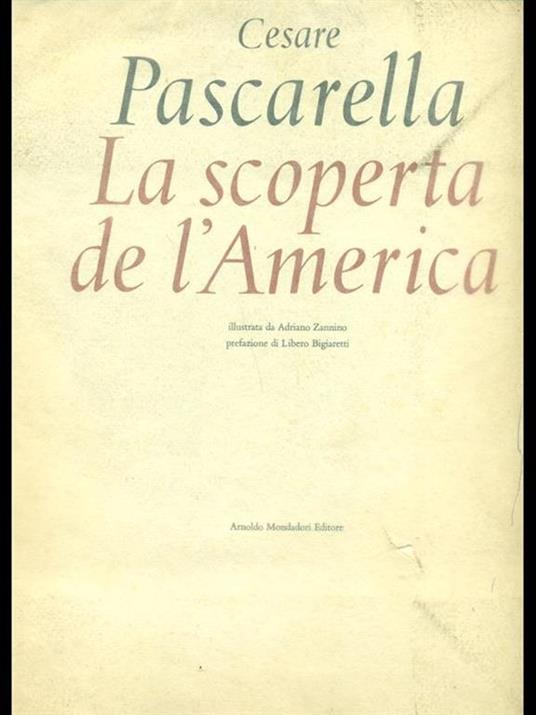La scoperta de l'America - Cesare Pascarella - 6