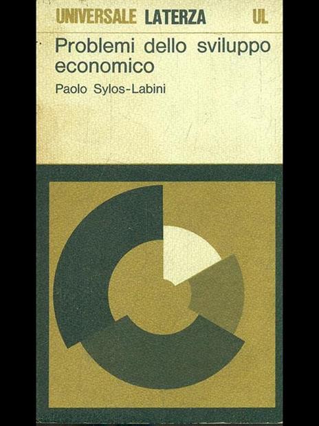 Problemi dello sviluppo economico - Paolo Sylos Labini - copertina