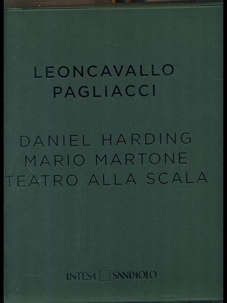 Leoncavallo Pagliacci. Teatro alla scala - copertina