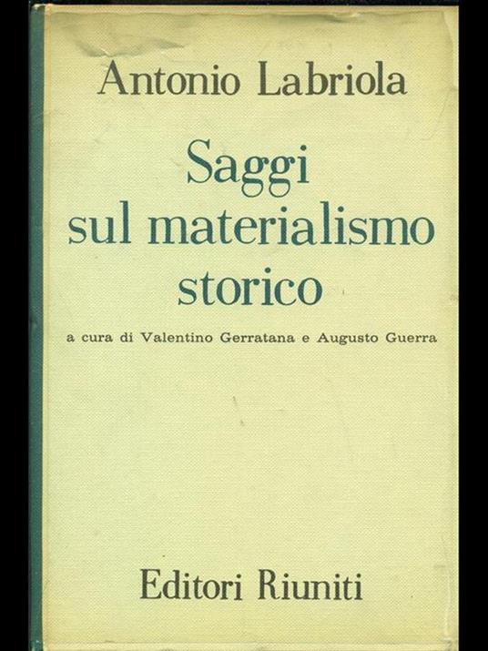Saggi sul materialismo storico - Antonio Labriola - 5