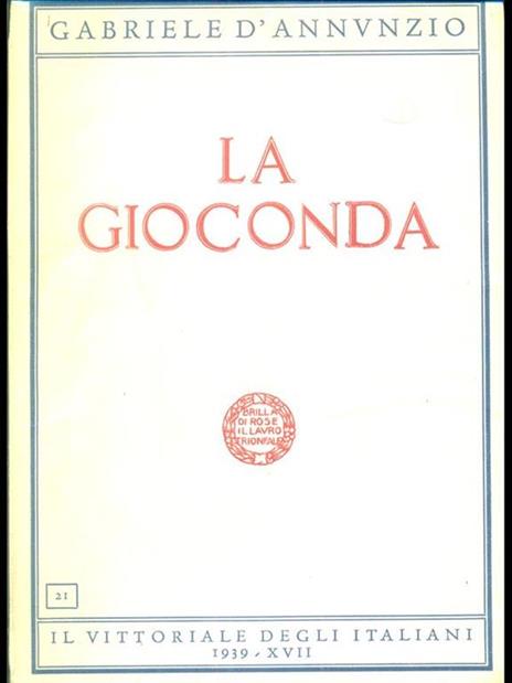 La gioconda - Gabriele D'Annunzio - 3