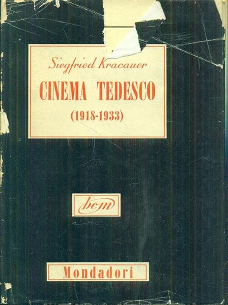 Cinema tedesco 1918-1933 - Siegfried Kracauer - 2