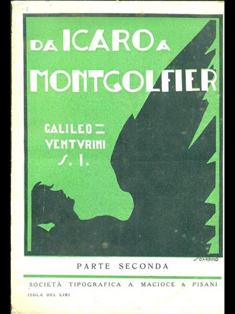 Da Icaro a Montgolfier parte seconda - copertina