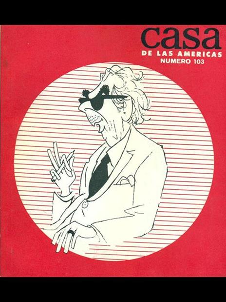 Casa de las americas n. 103 1977 - copertina