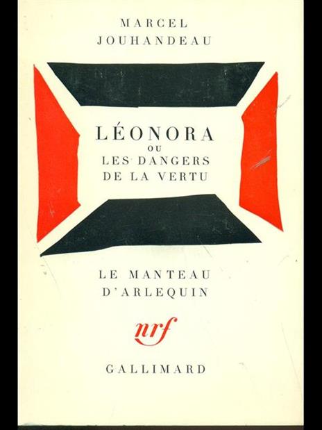 Leonora ou les dangers de la Vertu - Marcel Jouhandeau - copertina
