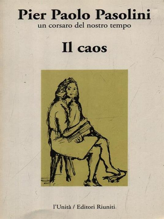 Il caos - Pier Paolo Pasolini - copertina