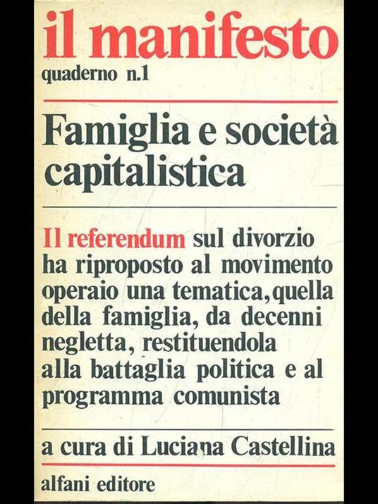 Famiglia e società capitalistica - 2