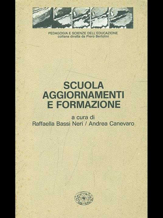 Scuola aggiornamenti e formazione - Raffaella Bassi Neri,Andrea Canevaro - 2