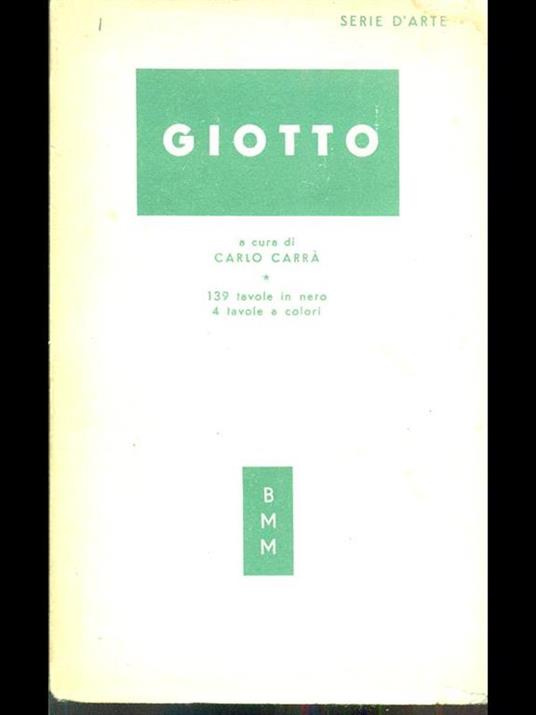 Giotto  - Carlo Carrà - 8